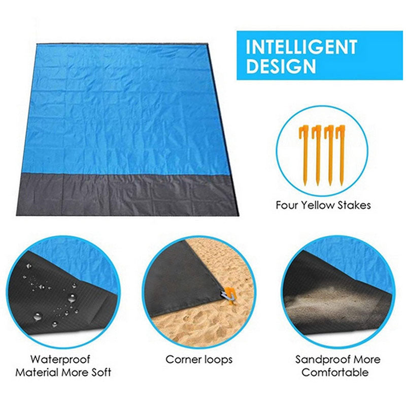 Lightweight, moisture-proof camping ground mat