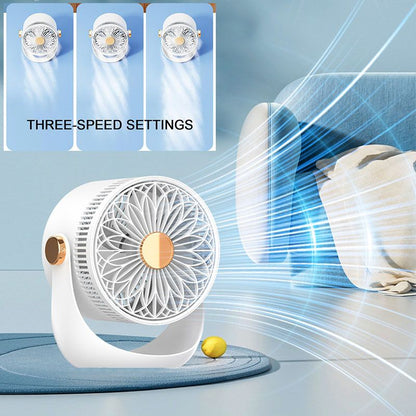 Hurricane Cannon High-speed circulation wall-mounted desk fan | Karnz
