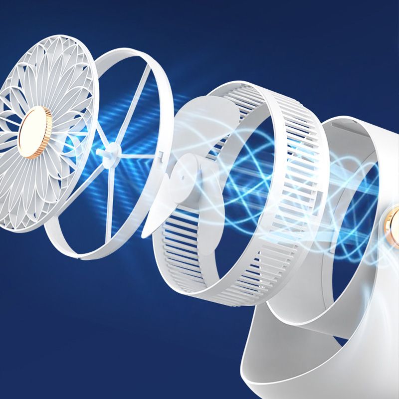 Hurricane Cannon High-speed circulation wall-mounted desk fan | Karnz