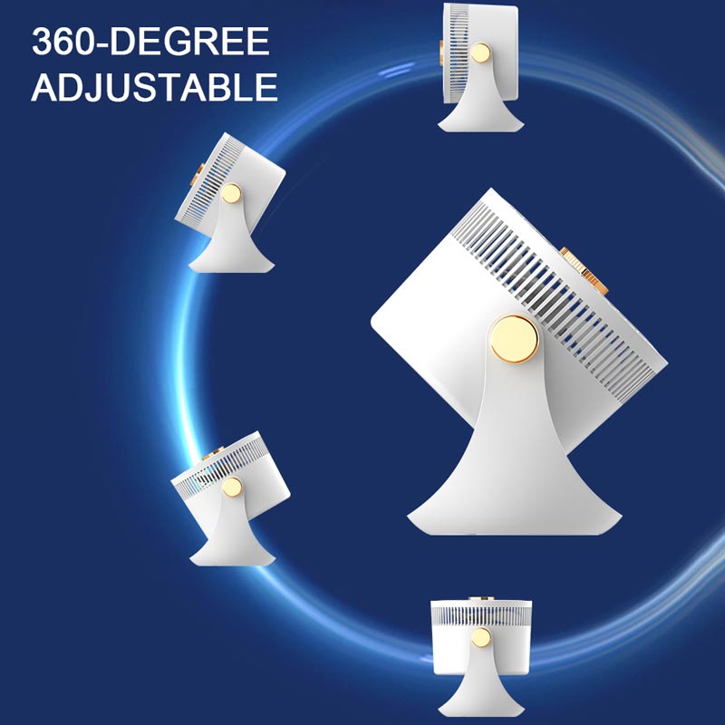Hurricane Cannon High-speed circulation wall-mounted desk fan | Karnz
