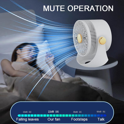 Hurricane Cannon High-speed circulation wall-mounted desk fan | Karnz