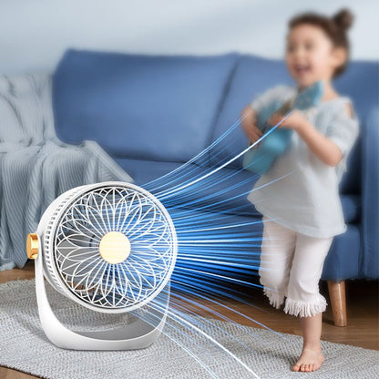 Hurricane Cannon High-speed circulation wall-mounted desk fan | Karnz