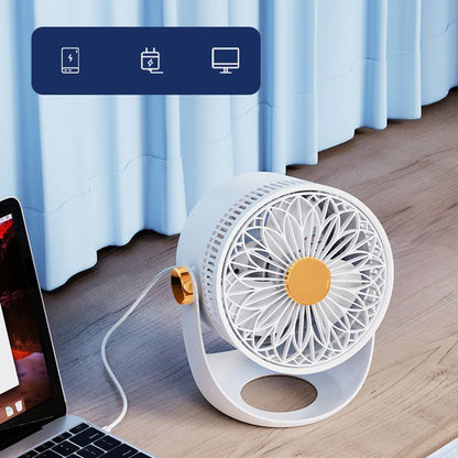 Hurricane Cannon High-speed circulation wall-mounted desk fan | Karnz
