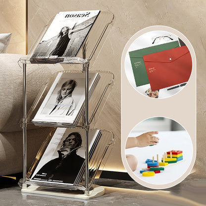 Luxury Transparent Sturdy Multi-layer Shoe Rack for Home Use