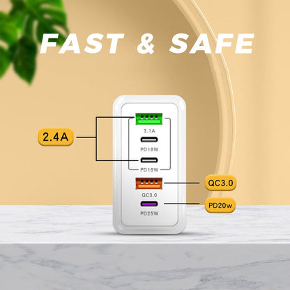 Skanto | 120W Fast Charger with 5 Ports⚡