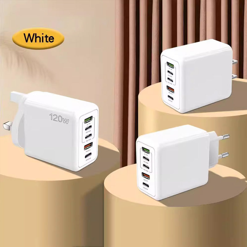 Skanto | 120W Fast Charger with 5 Ports⚡
