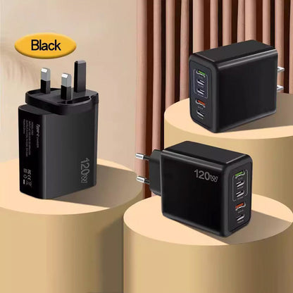 Skanto | 120W Fast Charger with 5 Ports⚡