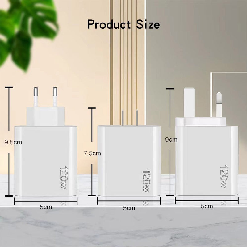 Skanto | 120W Fast Charger with 5 Ports⚡