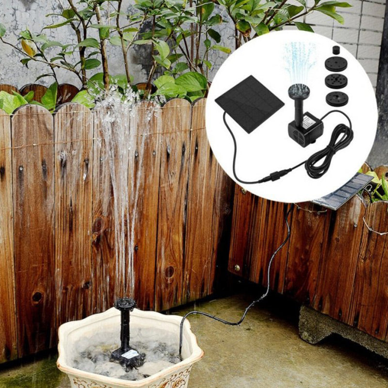 BowLift | Outdoor Solar Fountain Water Pump Set for Garden
