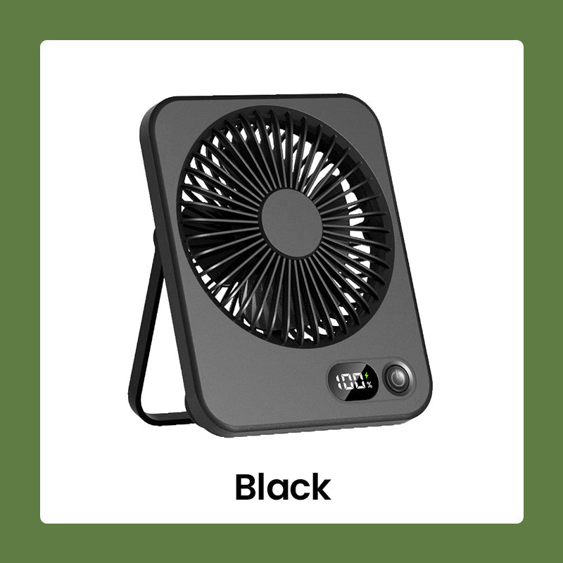 Rechargeable compact desktop fan | Karnz