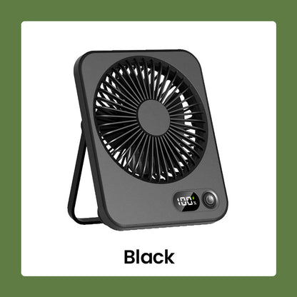Rechargeable compact desktop fan | Karnz
