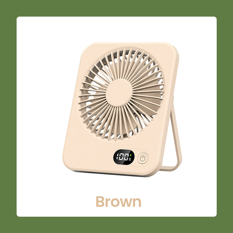 Rechargeable compact desktop fan | Karnz
