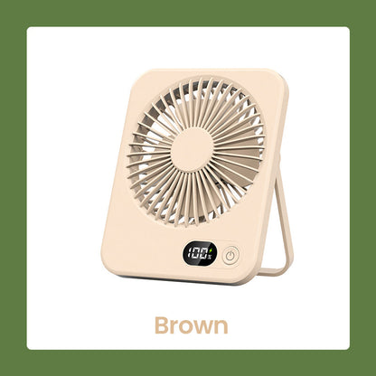 Rechargeable compact desktop fan | Karnz