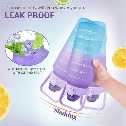 3-IN-1 Motivation Water Bottle