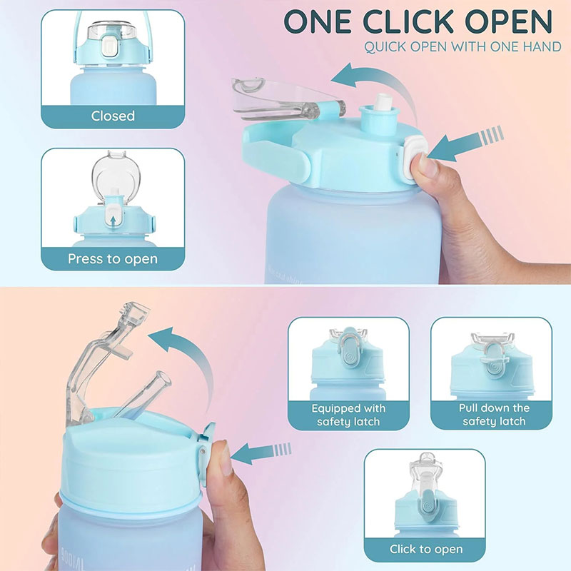BowLift | 3-IN-1 Motivation Water Bottle