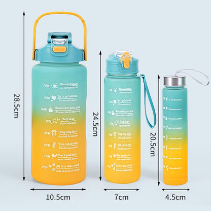 BowLift | 3-IN-1 Motivation Water Bottle