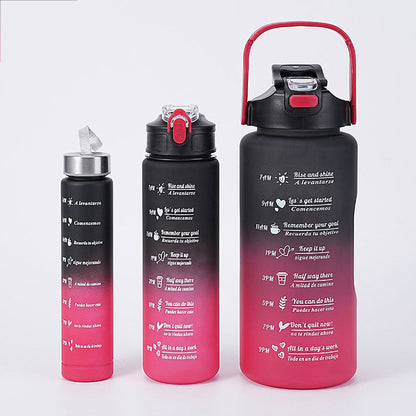 3-IN-1 Motivation Water Bottle