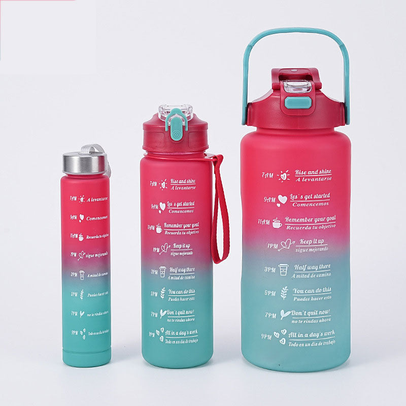 3-IN-1 Motivation Water Bottle