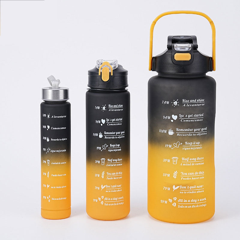 3-IN-1 Motivation Water Bottle