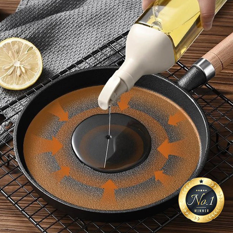 Non-stick cast iron pans for the stove
