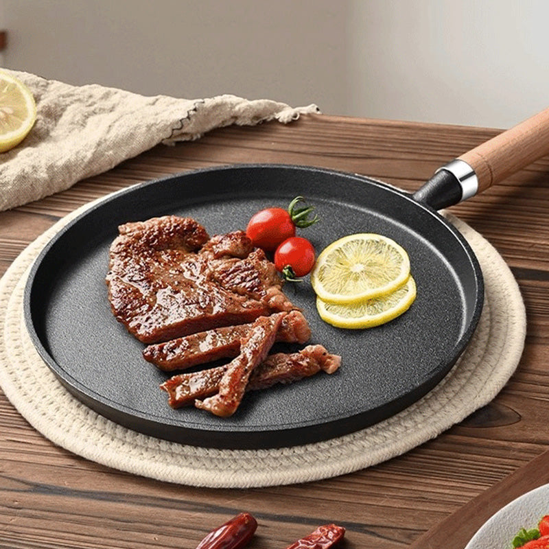 Non-stick cast iron pans for the stove