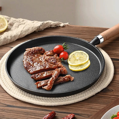 Non-stick cast iron pans for the stove
