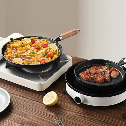Non-stick cast iron pans for the stove