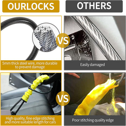 BowLift | Steering Wheel Lock Tow Cable