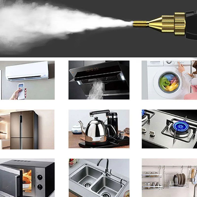 2500-W handheld steam cleaner with high temperature and high pressure