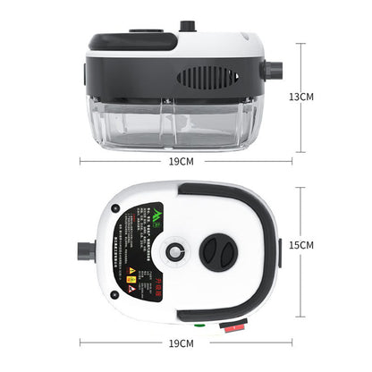 2500-W handheld steam cleaner with high temperature and high pressure