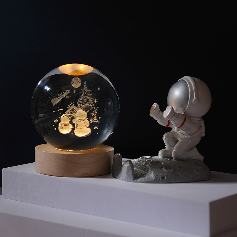 Skanto | 3D Planet Crystal Ball