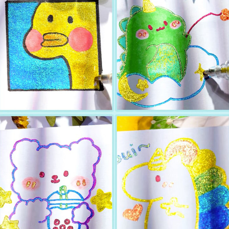 Skanto | Glitter Gel Pen Set