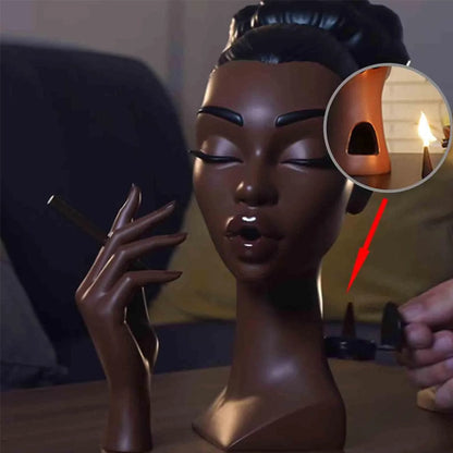 Skanto | Unique Head-Shaped Incense Burner
