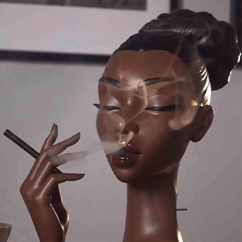 Skanto | Unique Head-Shaped Incense Burner
