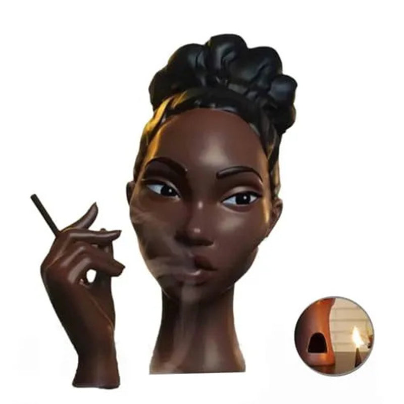 Skanto | Unique Head-Shaped Incense Burner