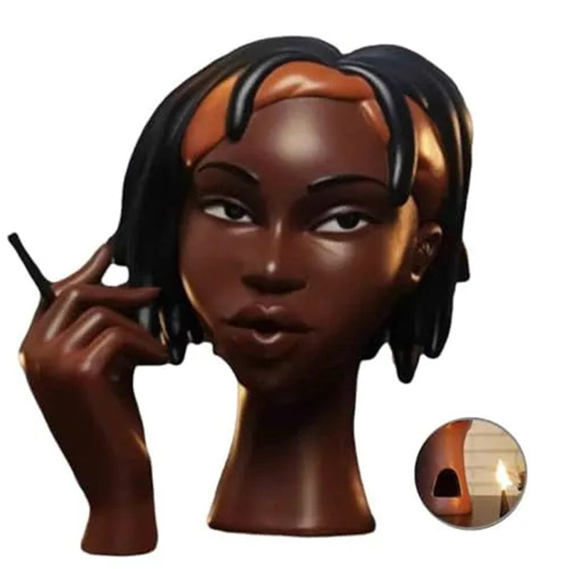 Skanto | Unique Head-Shaped Incense Burner
