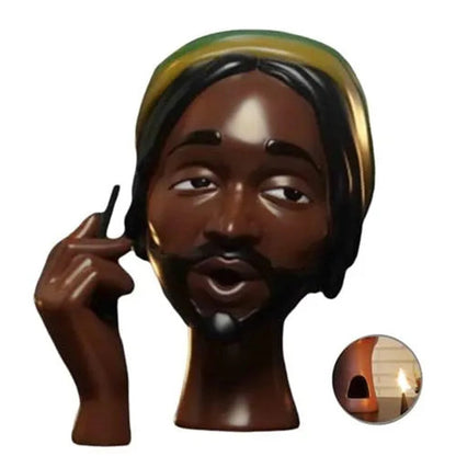 Skanto | Unique Head-Shaped Incense Burner