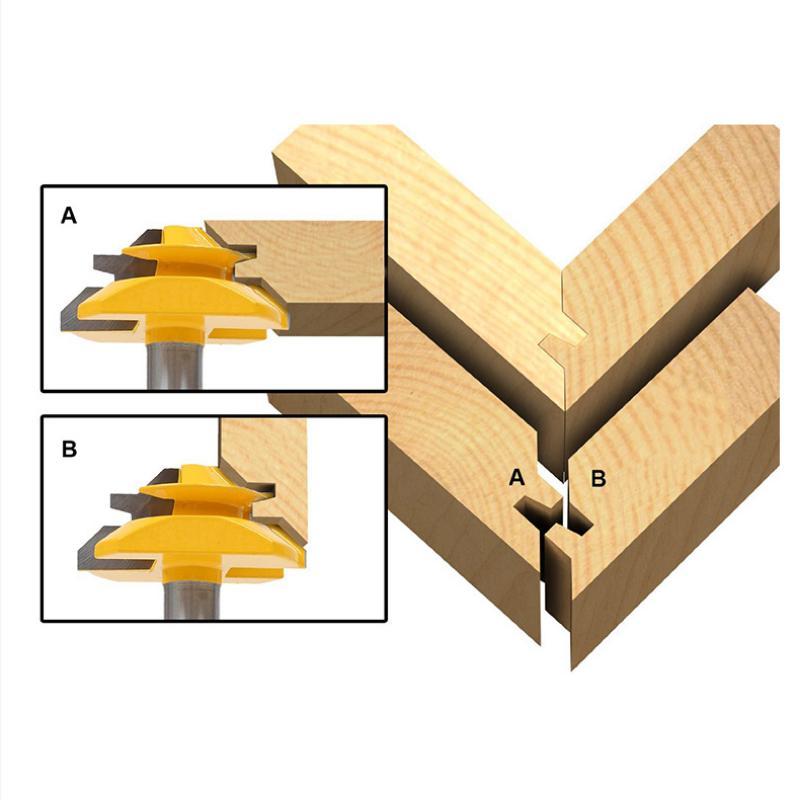 BowLift | WoodCarver | 45° Miter Bit for Perfect Wood Joints