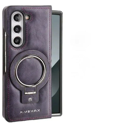 Skanto | Premium PU Leather Magnetic Case with Stand for Samsung Fold 3/4/5/6