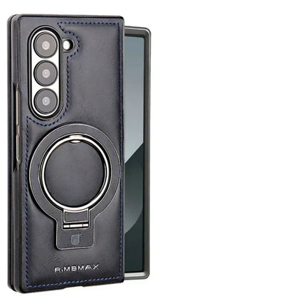 Skanto | Premium PU Leather Magnetic Case with Stand for Samsung Fold 3/4/5/6