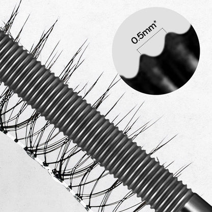 3D Curling Metal Curler Mascara - Waterproof & Long-lasting