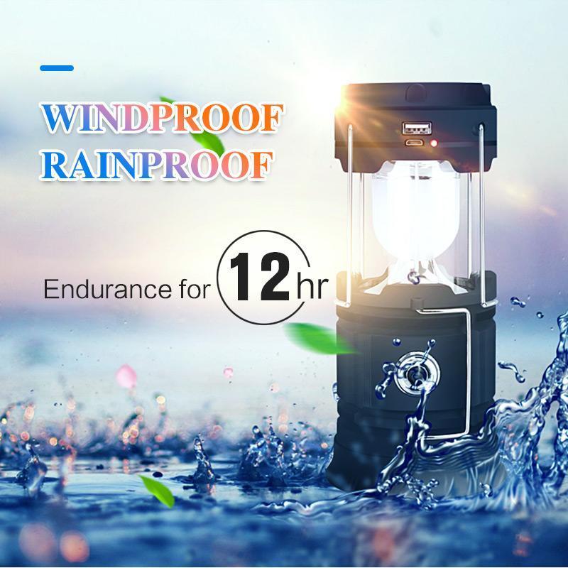 BowLift | FlameLite – The 3-in-1 Camping Lantern with Flame Effect
