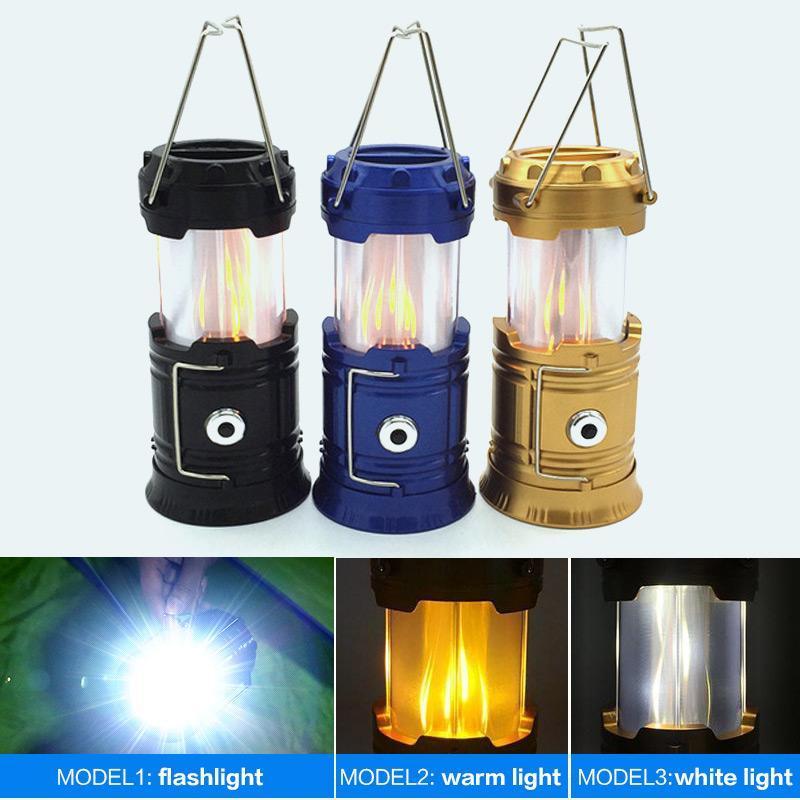 BowLift | FlameLite – The 3-in-1 Camping Lantern with Flame Effect