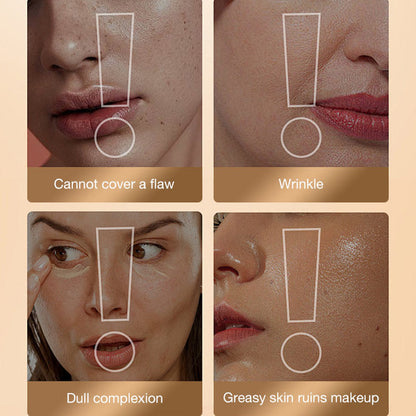 Skanto Skanto | ✨2025 Best Hydrating Lightweight Foundation Stick with Brush