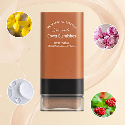 Skanto Skanto | ✨2025 Best Hydrating Lightweight Foundation Stick with Brush