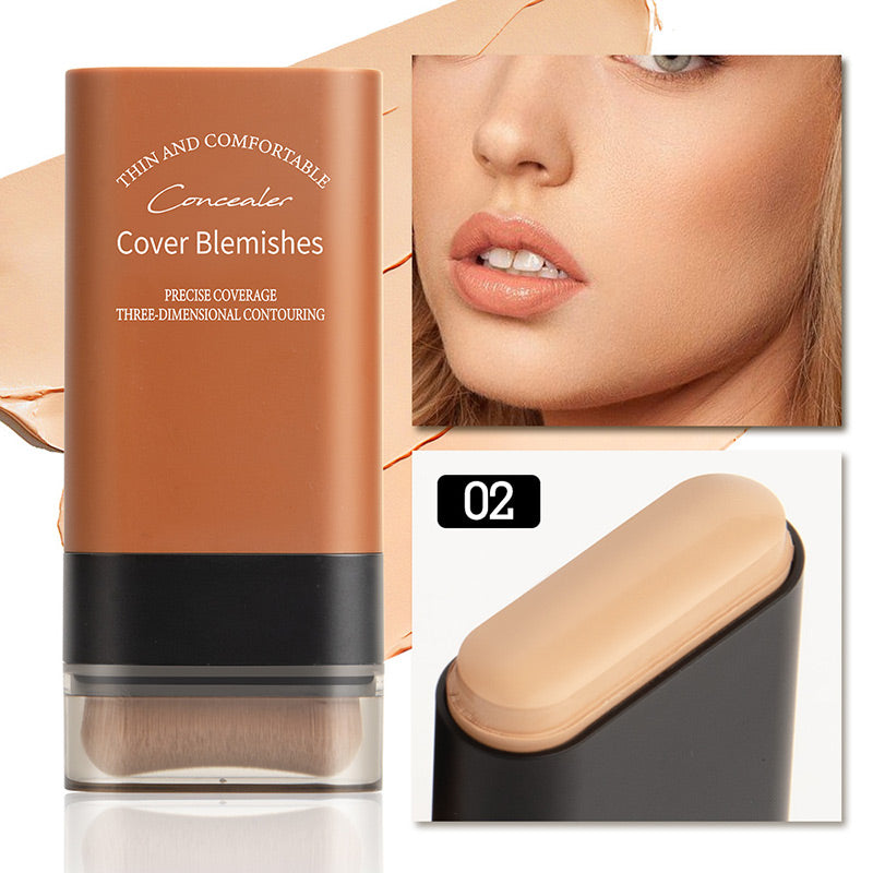 Skanto Skanto | ✨2025 Best Hydrating Lightweight Foundation Stick with Brush