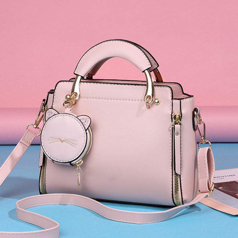 Skanto Skanto | Versatile Women's Bag with Cute Kitten Organizer