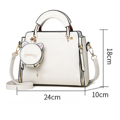 Skanto Skanto | Versatile Women's Bag with Cute Kitten Organizer