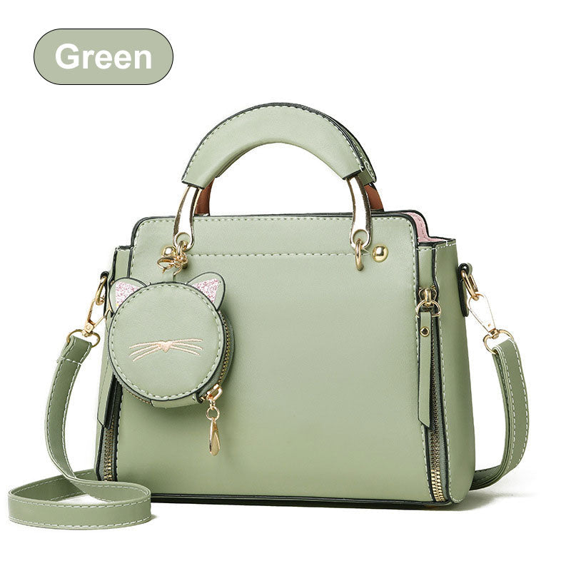 Skanto Skanto | Versatile Women's Bag with Cute Kitten Organizer
