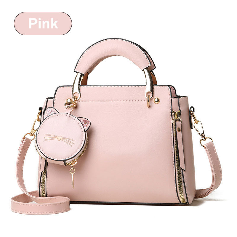 Skanto Skanto | Versatile Women's Bag with Cute Kitten Organizer